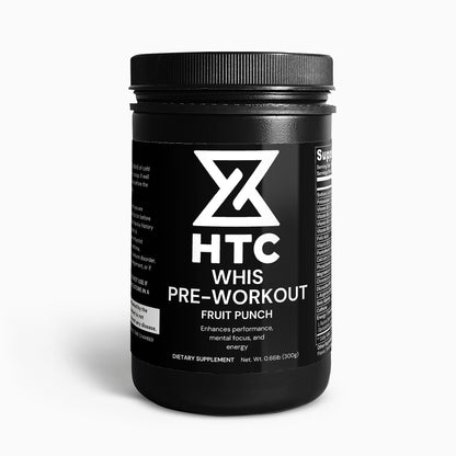 WHIS Pre-Workout Powder (Fruit Punch)