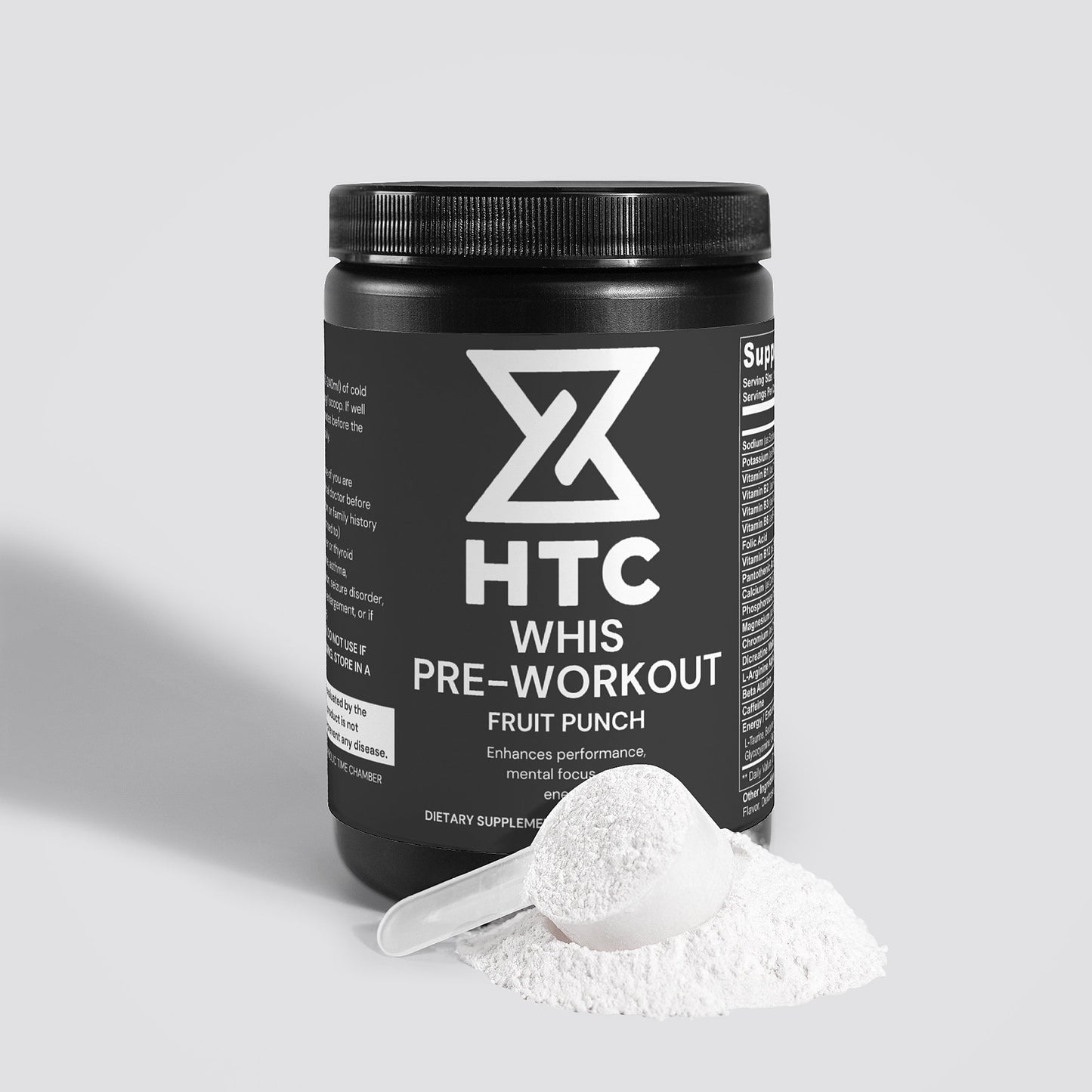 WHIS Pre-Workout Powder (Fruit Punch)