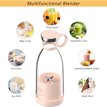 Portable On-The-Go Juicer Blender – Blend Anywhere, Anytime!