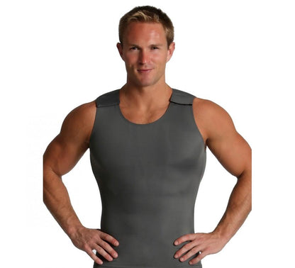 Insta Slim Activewear Compression Muscle Tank Hook and Loop MA00V1