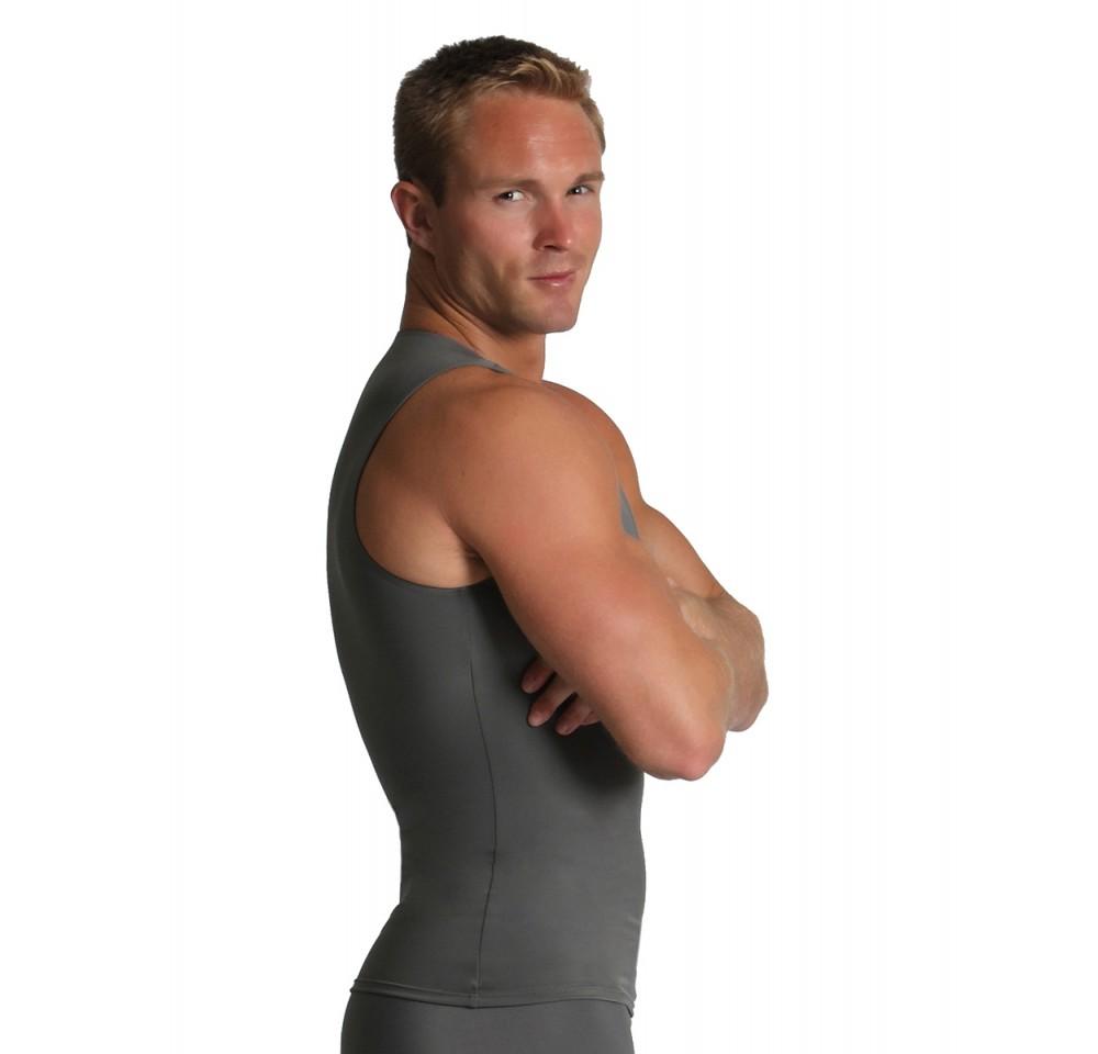 Insta Slim Activewear Compression Muscle Tank Hook and Loop MA00V1