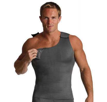 Insta Slim Activewear Compression Muscle Tank Hook and Loop MA00V1