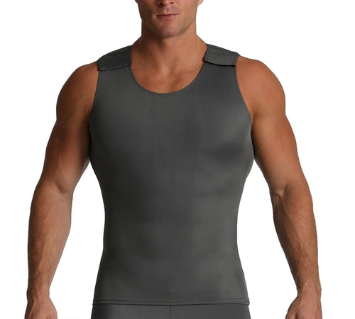 Insta Slim Activewear Compression Muscle Tank Hook and Loop MA00V1