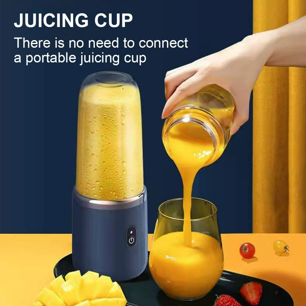 High-Quality Twin Gear Portable Juice Blender – Smooth Blending Anytime, Anywhere!