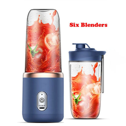 High-Quality Twin Gear Portable Juice Blender – Smooth Blending Anytime, Anywhere!