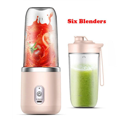 High-Quality Twin Gear Portable Juice Blender – Smooth Blending Anytime, Anywhere!