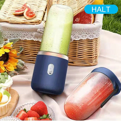 High-Quality Twin Gear Portable Juice Blender – Smooth Blending Anytime, Anywhere!