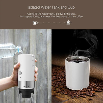 200ml Mini Portable Coffee Maker – Handheld Hourglass Drip Coffee Machine